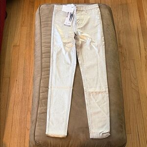 Calzedonia Gold Skinny Fit Pants